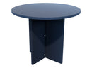 Zealand Meeting Table 900x900 / Char Blue
