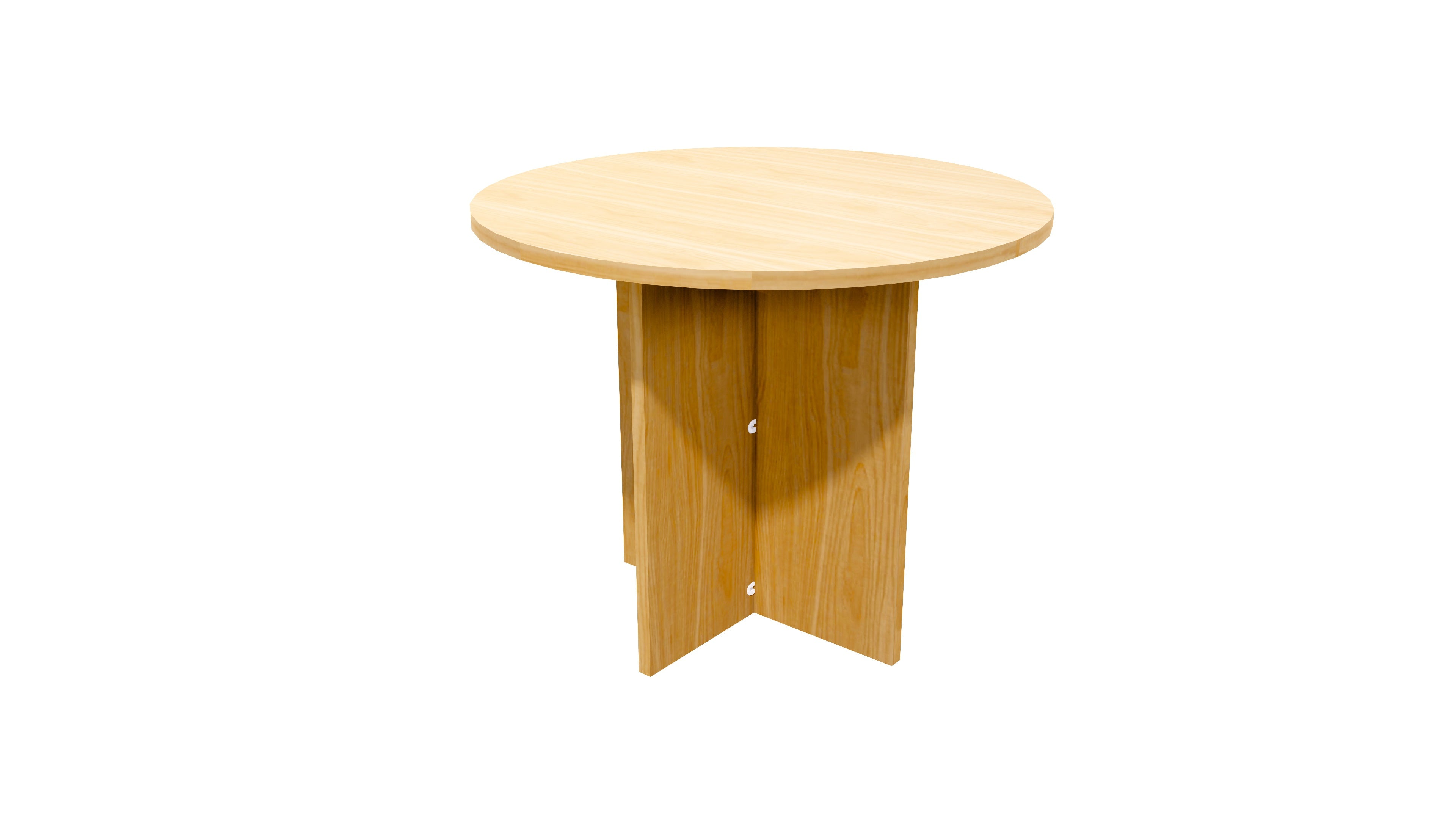 Zealand Meeting Table 900x900 / NZ Tawa