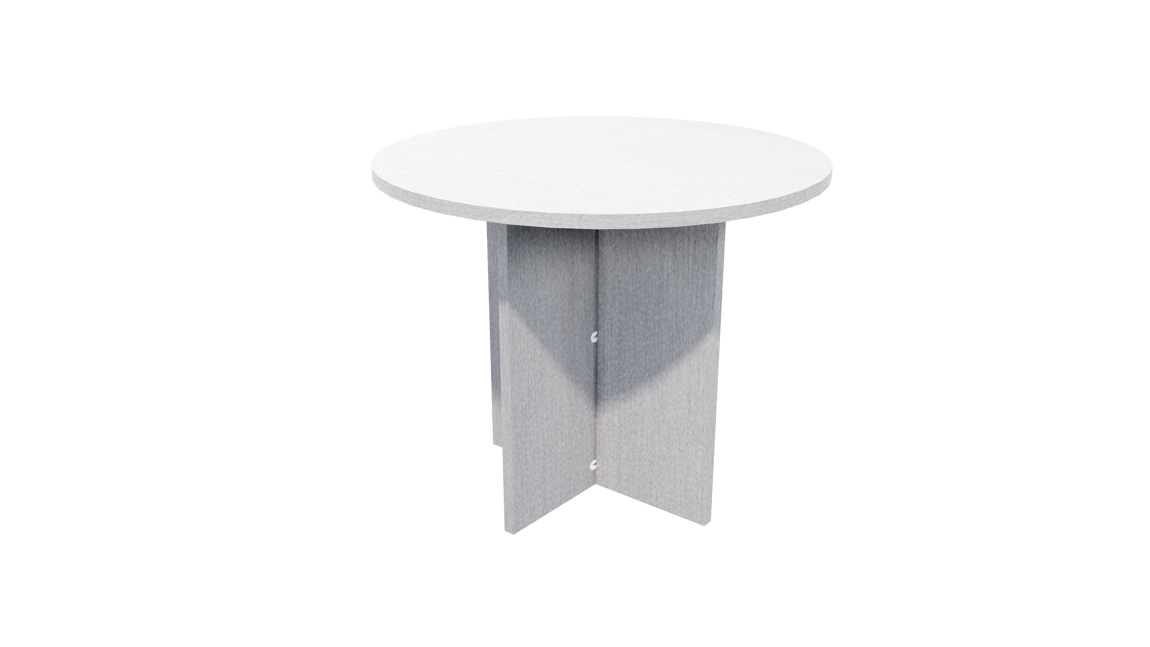 Zealand Meeting Table 900x900 / Silver Haze