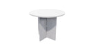 Zealand Meeting Table 900x900 / Silver Haze