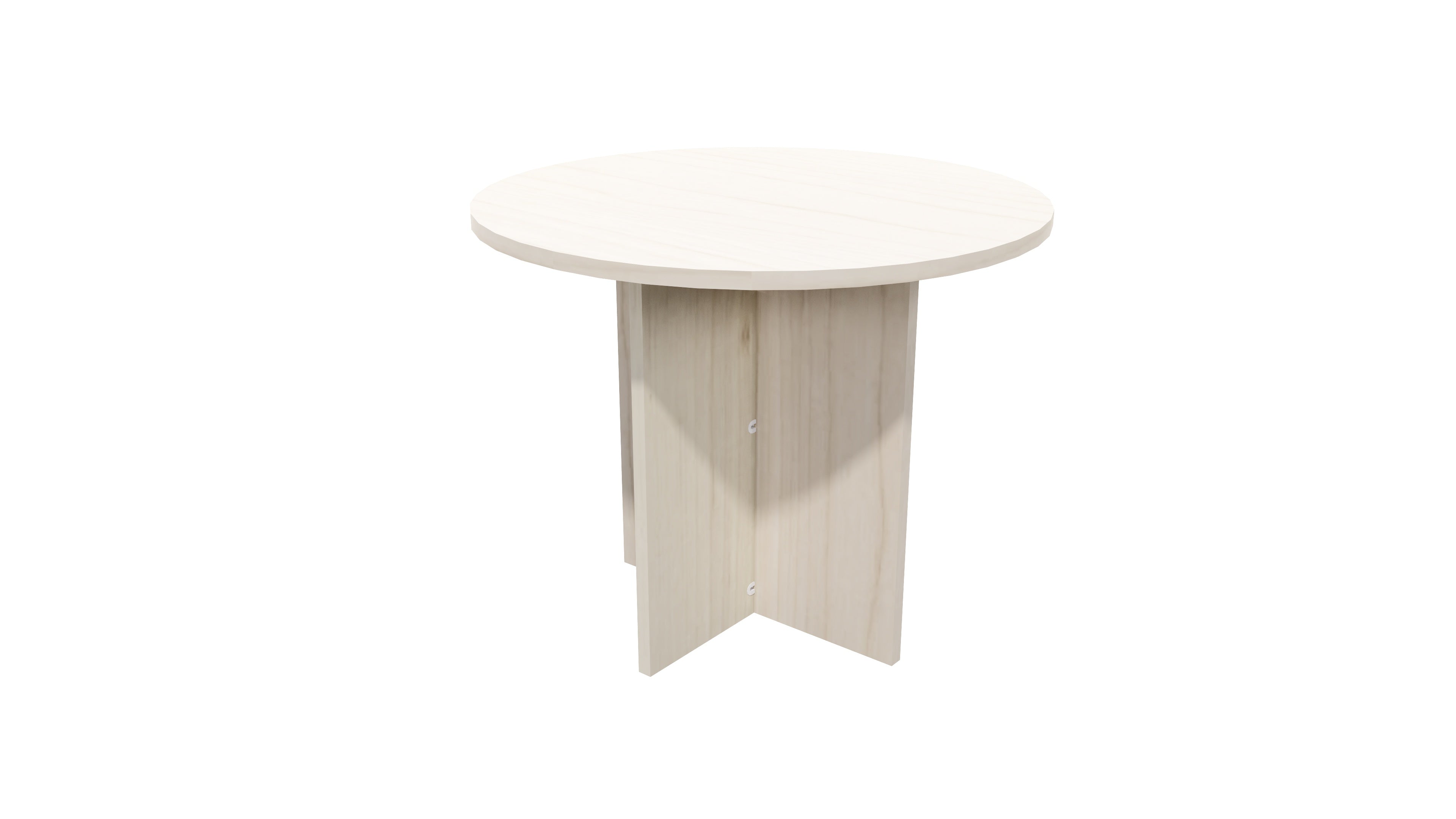 Zealand Meeting Table 900x900 / Washed Maple