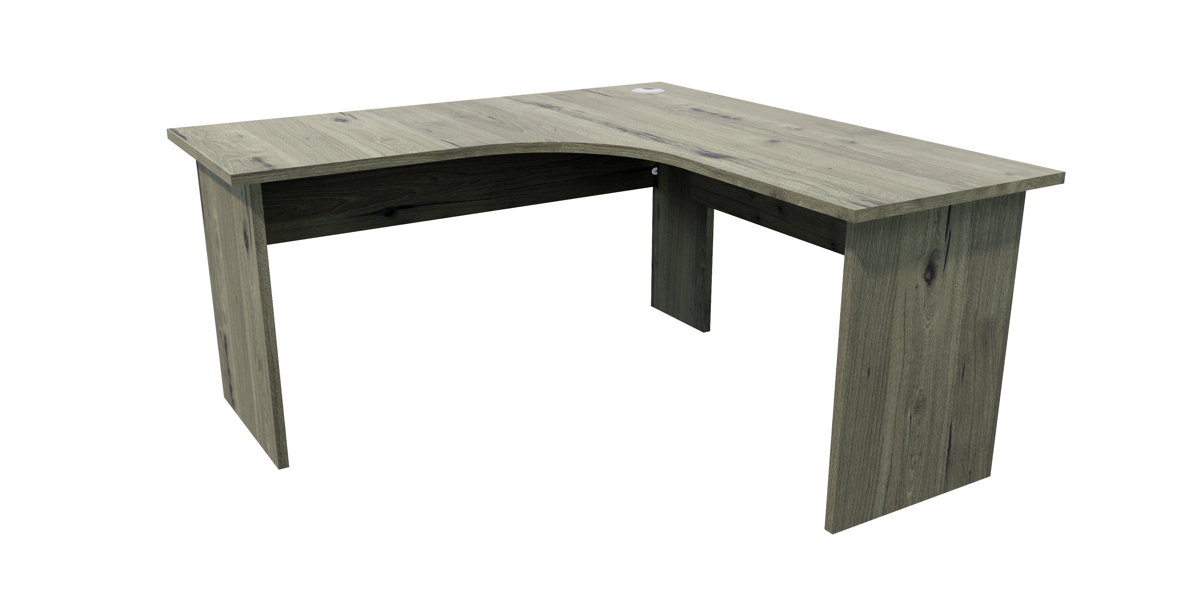 Zealand Workstation 1500x1500x700 / Coronet Beech