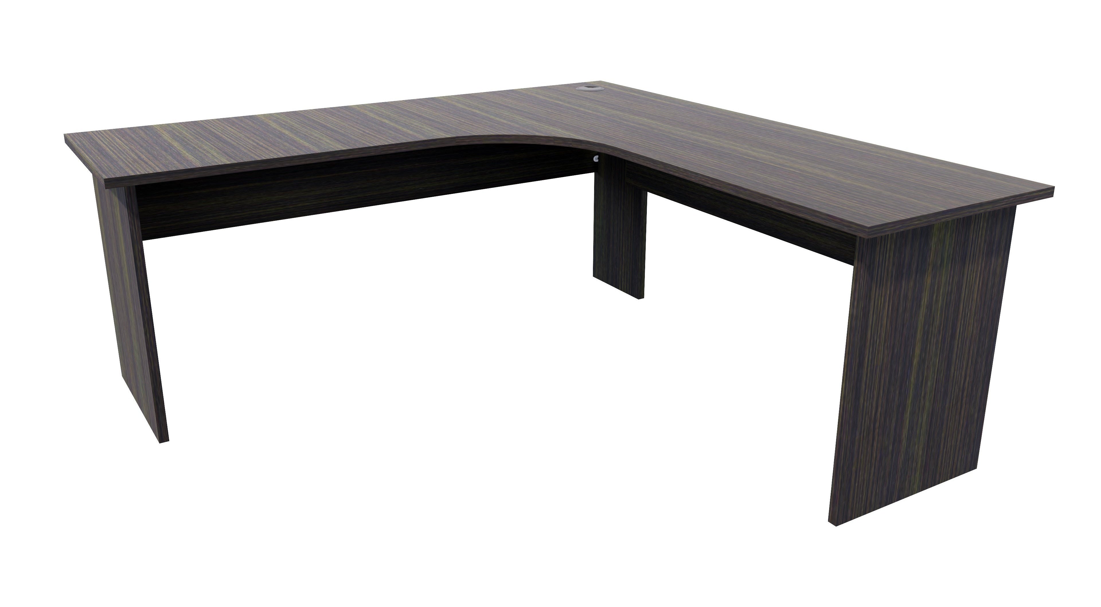 Zealand Workstation 1800x1800x600 / Dark Oak