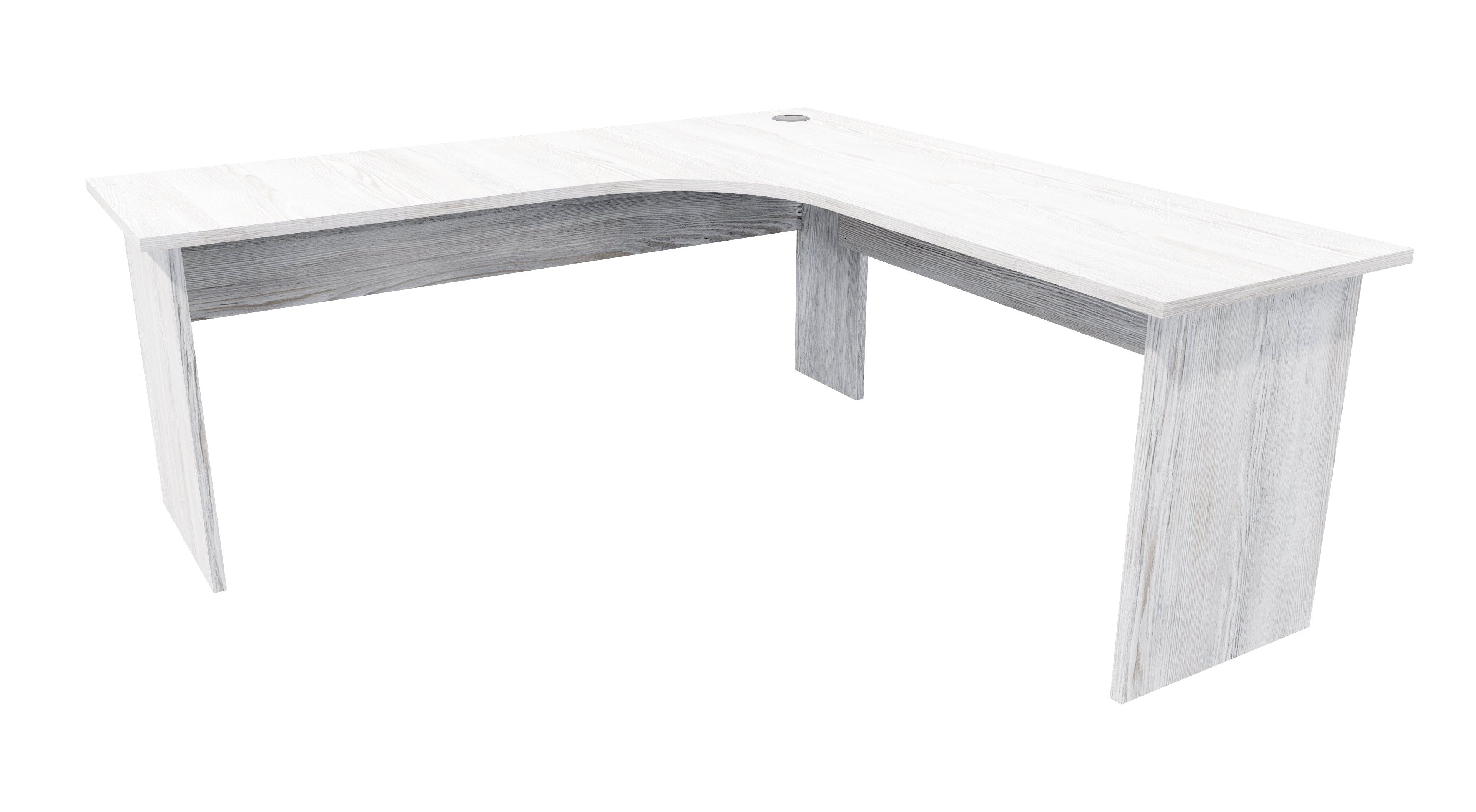 Zealand Workstation 1800x1800x600 / Nordic Pine