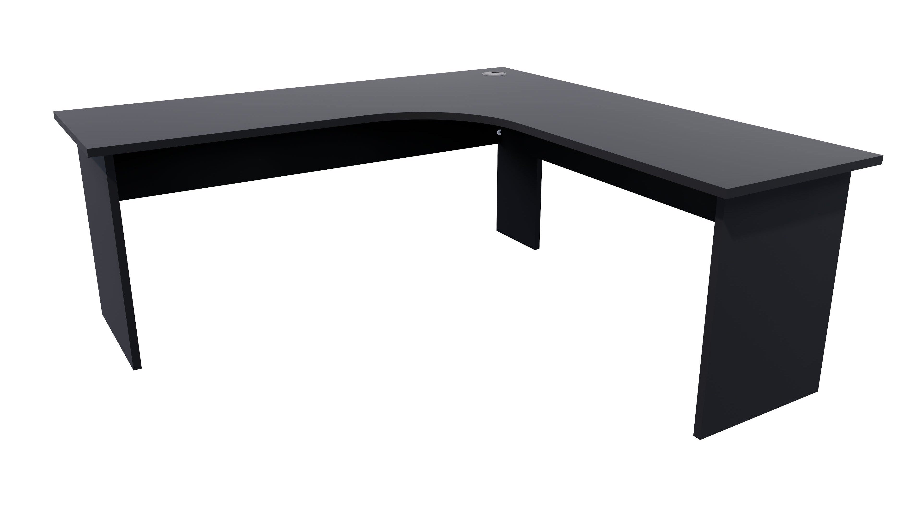 Zealand Workstation 1800x1800x700 / Black