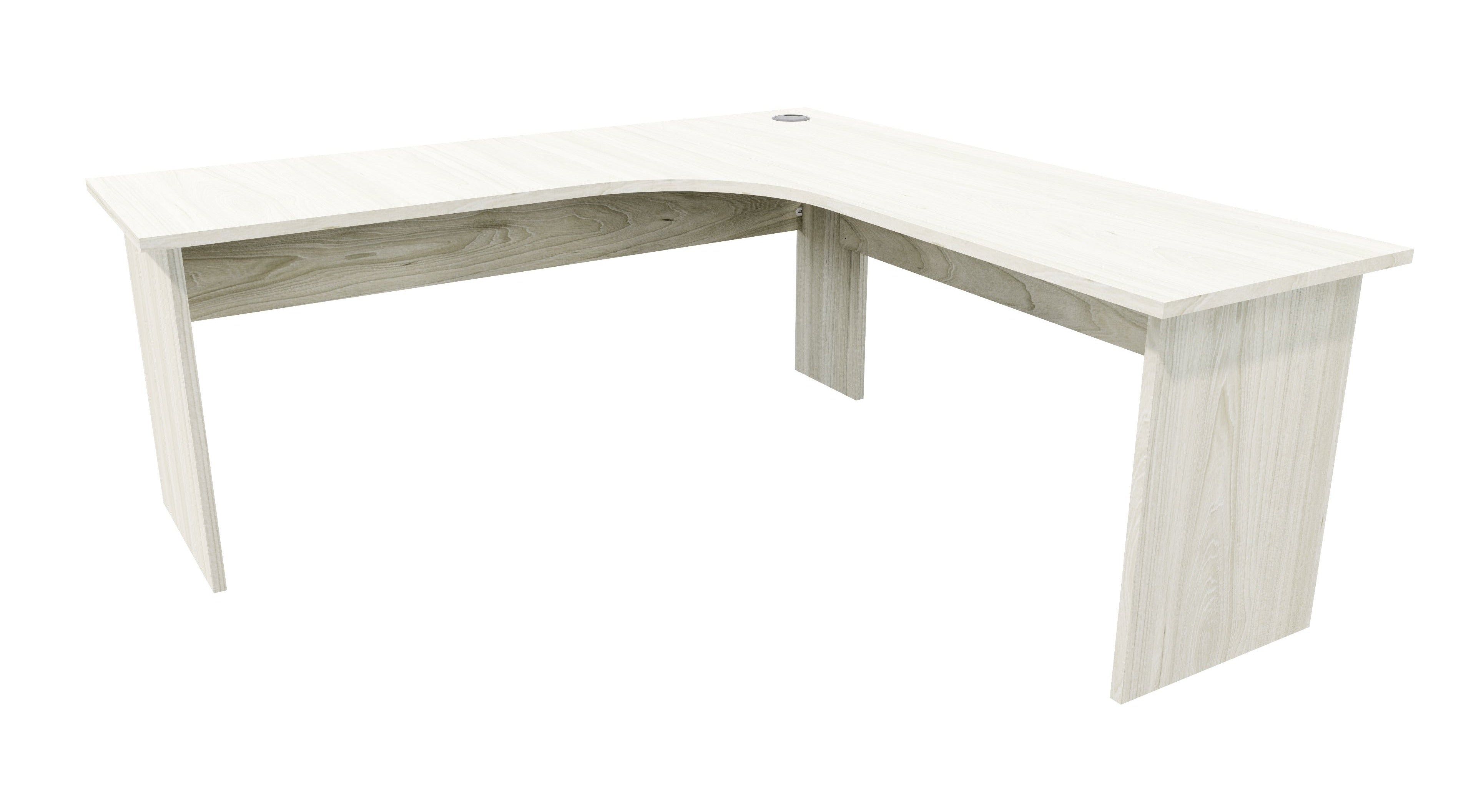 Zealand Workstation 1800x1800x700 / Coastal Elm