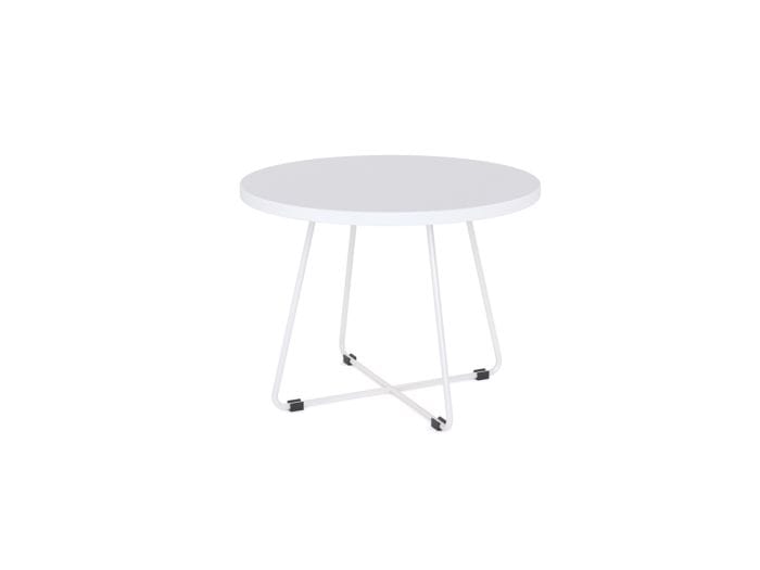 Zion Coffee Table 600 round / White / White