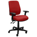 Buro Roma 2 Lever High Back Red / With Arms / Unassembled