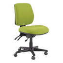 Buro Roma 3 Lever Mid Back Green / Without / Unassembled