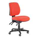 Buro Roma 3 Lever Mid Back Red / Without / Unassembled