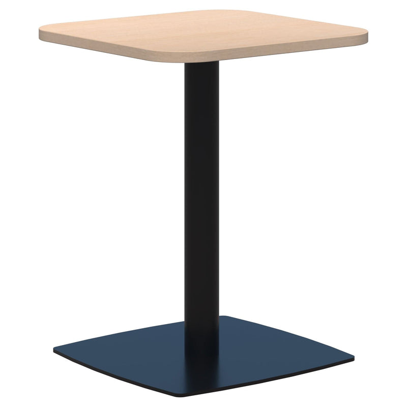 Classic Square Table 600 x 600 / Refined Oak Naturale / Black