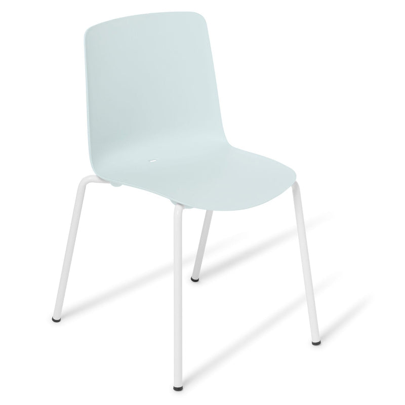 Coco Visitor Chair Light Blue / 4 Legs