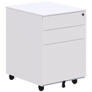 Cube Mobile Pedestal White