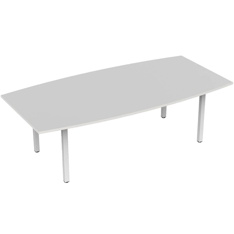 Cubit Boardroom Table White / White