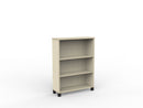 Cubit Bookcase 1200h x 900w x 315d / Nordic Maple / Black