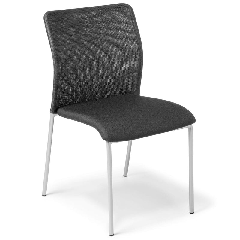 EDEN Run Visitor Chair Black / Without