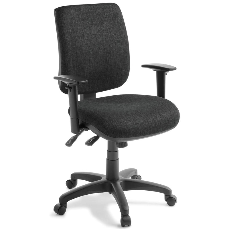 EDEN Sport 3.40 Mid Back Ebony / With Arms