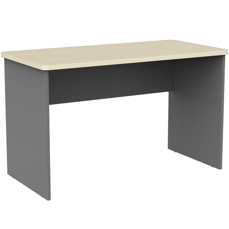 Eko Fixed Height Desk 1200 x 600 / Nordic Maple Silver