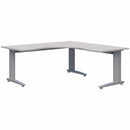 Energy 90 Corner Workstation 1500 x 1500 x 700 / Silver Strata Naturale / Silver