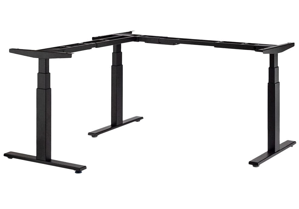 Enhance Electric Corner Desk Frame Black