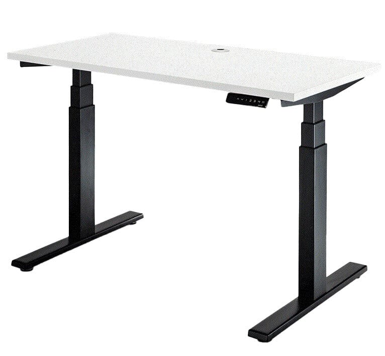 Enhance Individual Standing Desk 1200 x 600 / White / Black