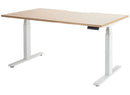 Enhance Individual Standing Desk 1500 x 800 / Autumn Oak / White