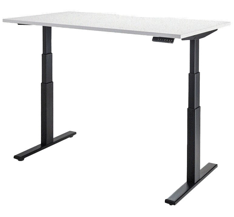 Enhance Individual Standing Desk 1500 x 800 / White / Black