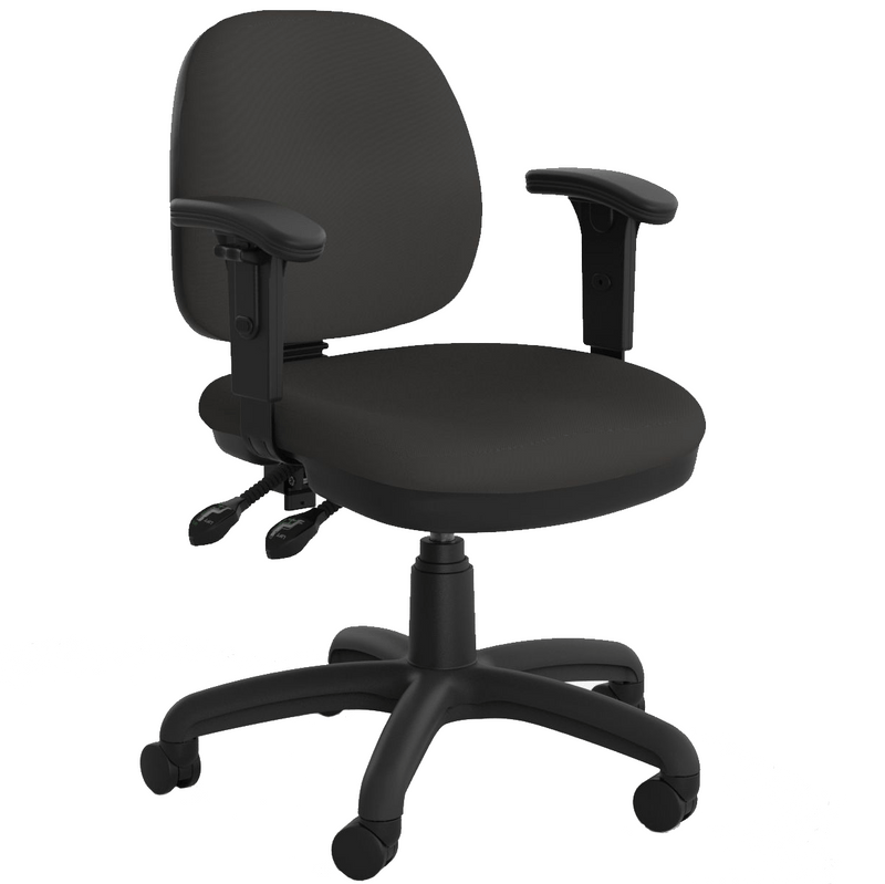 Evo Mid Back 2 Lever Chair Galaxy / With Arms