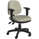 Evo Mid Back 3 Lever Chair Riverstone / With Arms