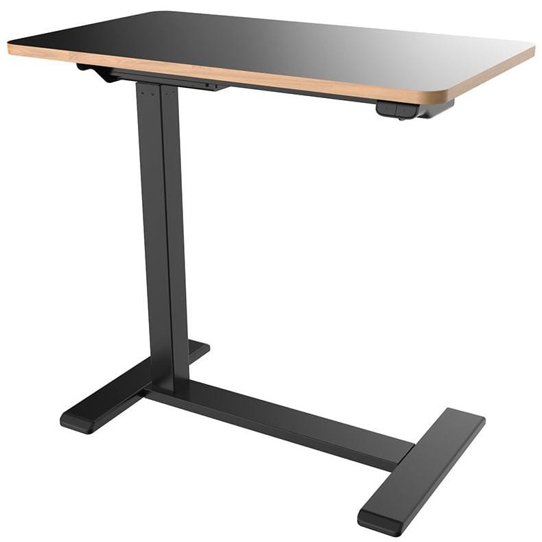 Malmo Height Adjustable Desk Black / Black
