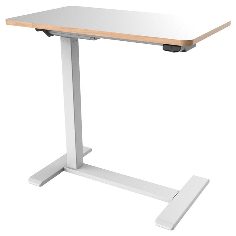 Malmo Height Adjustable Desk White / White