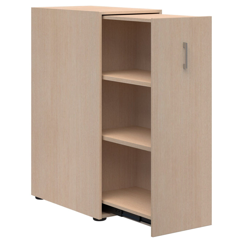 Mascot Personal Pull-Out Shelving Refined Oak / Right Hand / Locking
