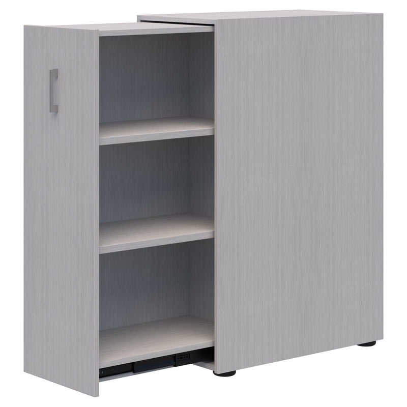 Mascot Personal Pull-Out Shelving Silver Strata / Left Hand / Locking