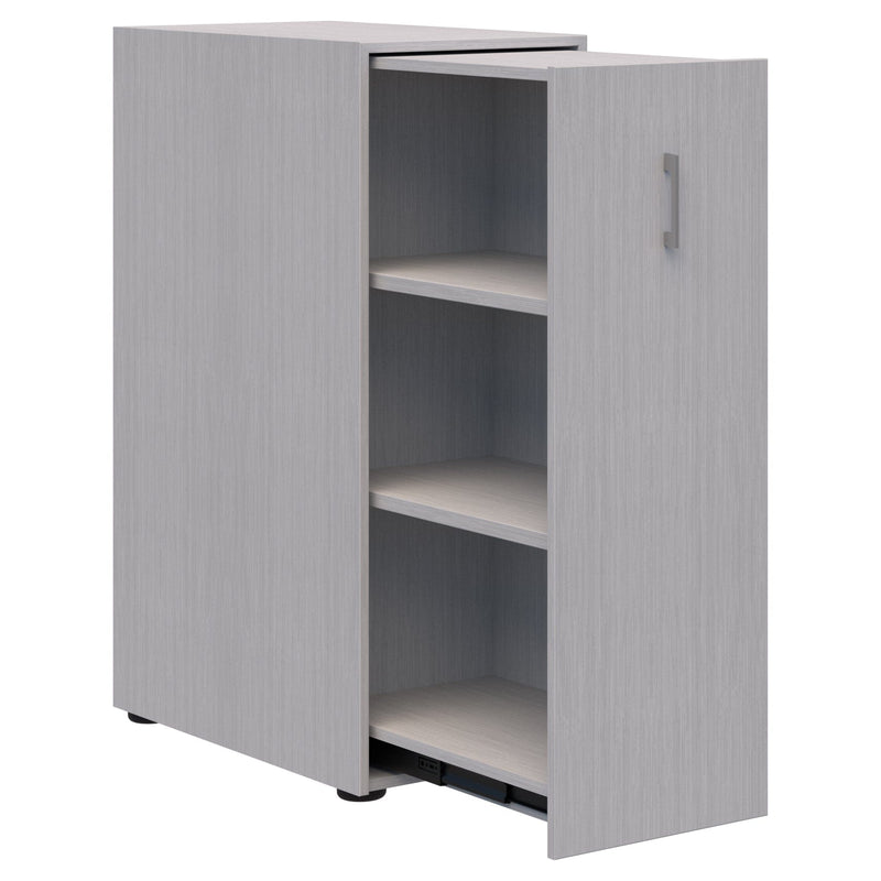 Mascot Personal Pull-Out Shelving Silver Strata / Right Hand / Locking