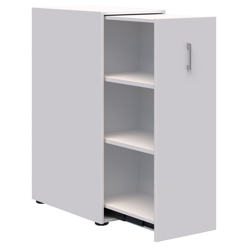 Mascot Personal Pull-Out Shelving Snow Velvet / Right Hand / Locking