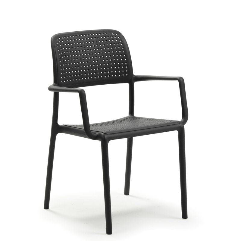 NARDI Bora Arm Chair Dark Charcoal