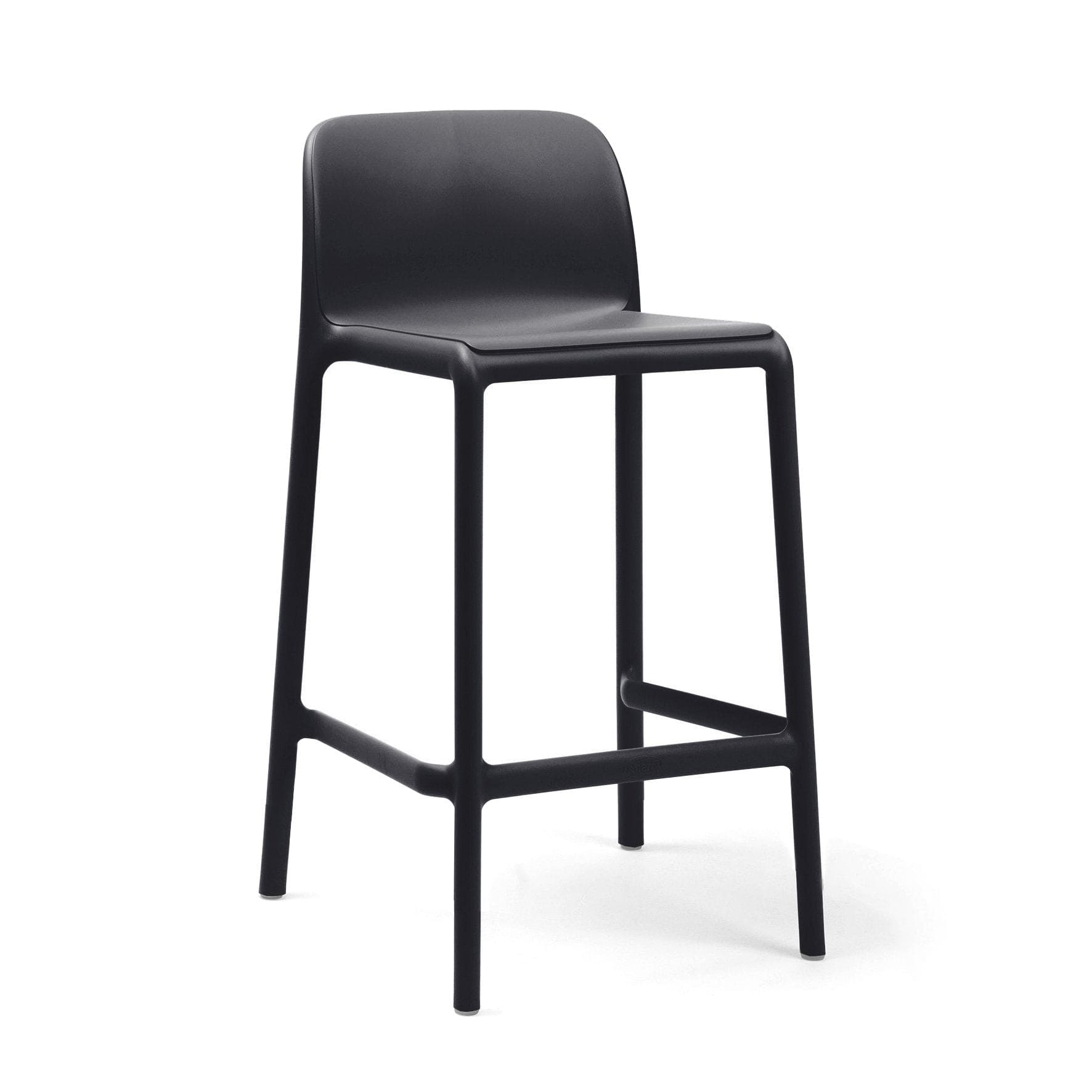 NARDI Faro Mini Bar Stool Dark Charcoal