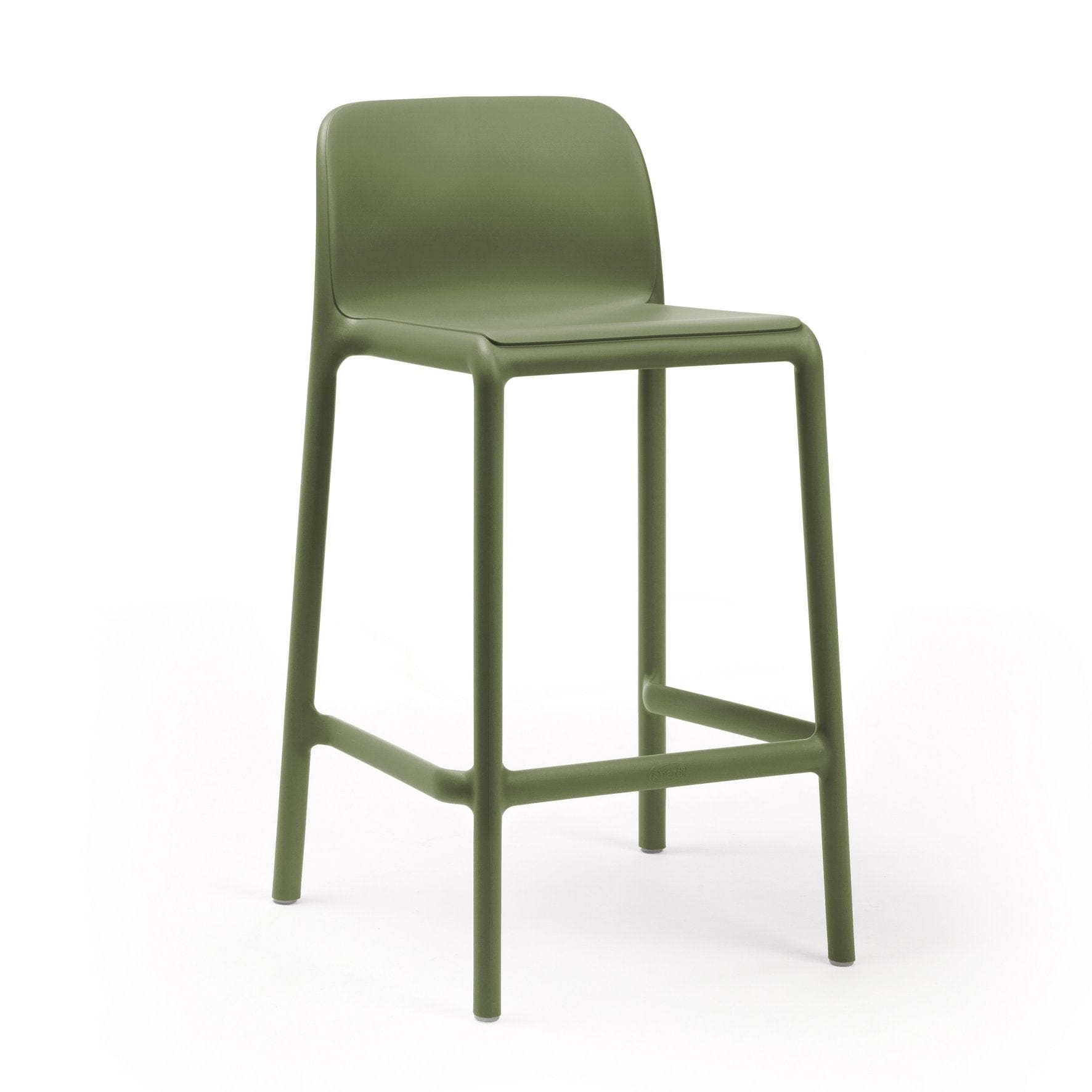 NARDI Faro Mini Bar Stool Olive Green