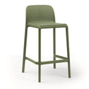 NARDI Lido Mini Outdoor Bar Stool Olive Green