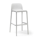 NARDI Lido Tall Outdoor Bar Stool White