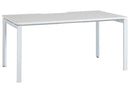 Novah Fixed Height Desk 1800 x 700 / White / White