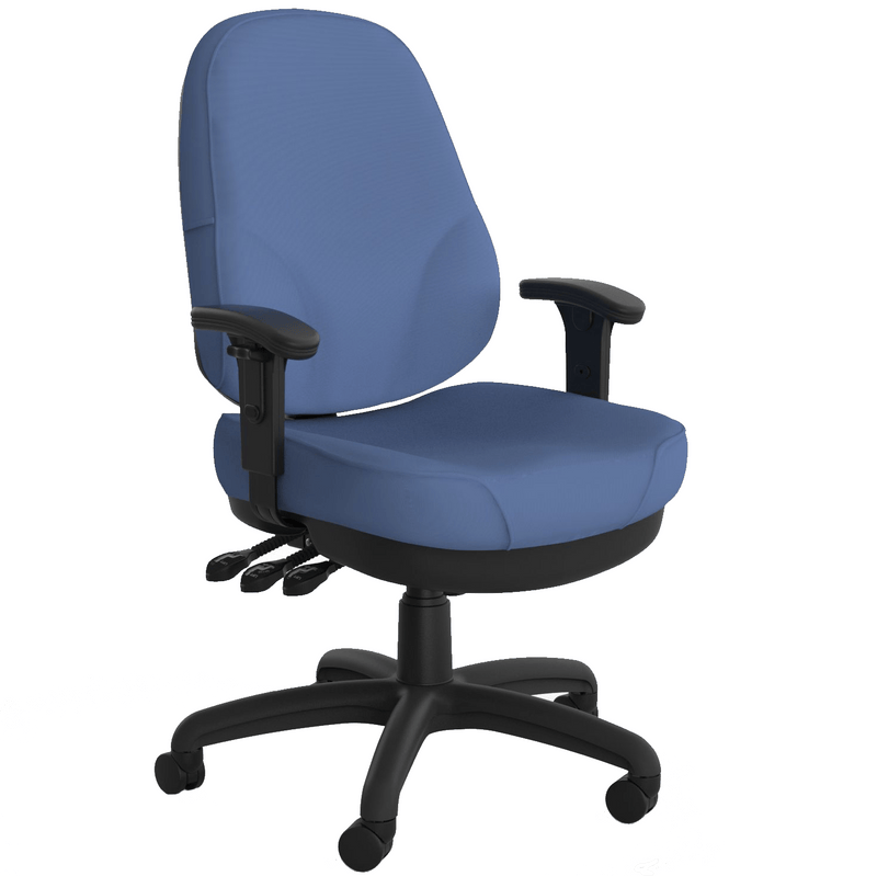 Plymouth Task Chair 24/7 Freshwater / With Arms
