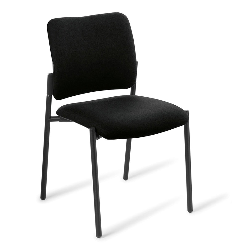 Polo Visitor Chair Black / Quantum / Without