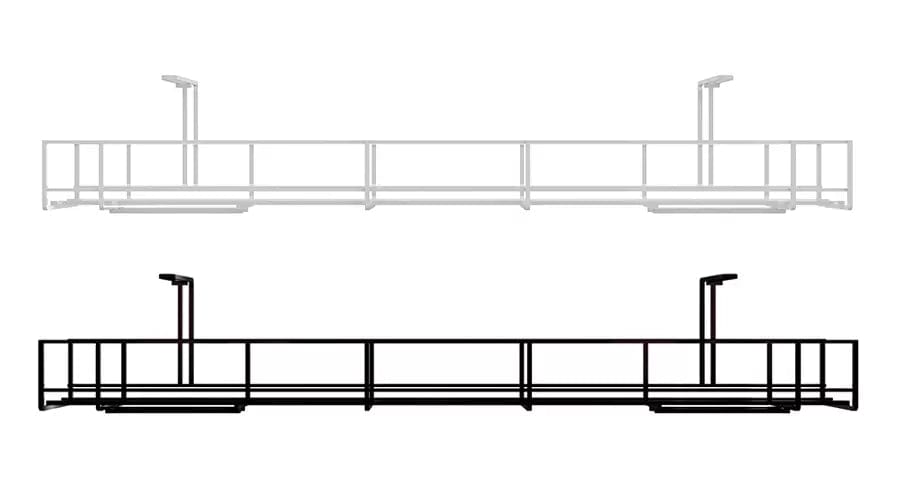 Prodigy Cable Tray 1500mm Black