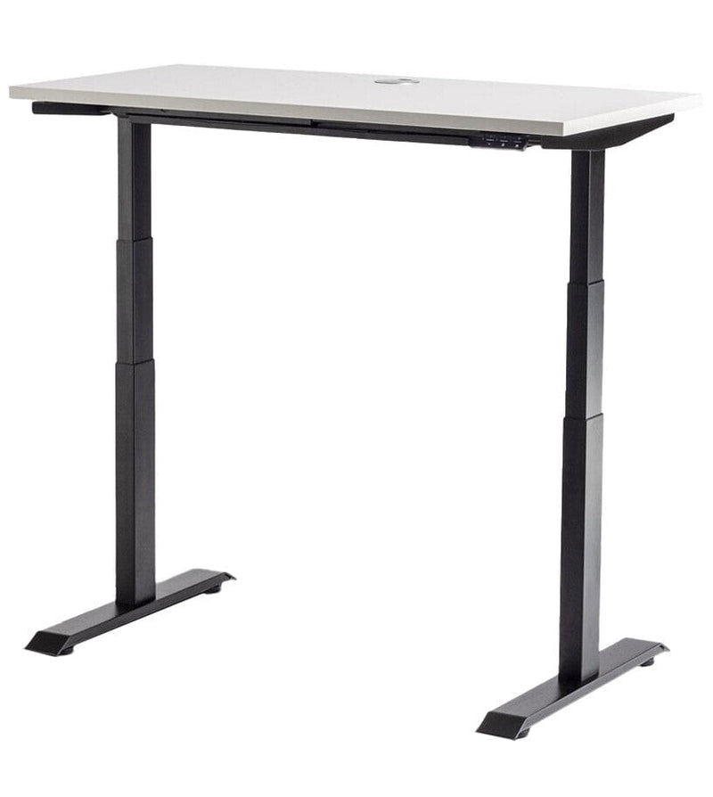 Rise Individual Standing Desk 1200 x 600 / White / Black