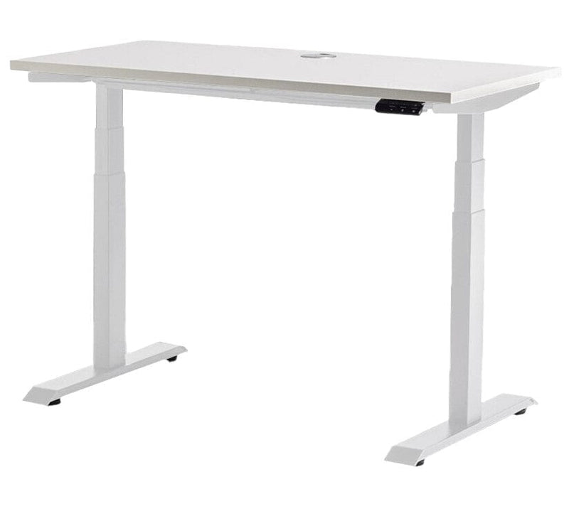 Rise Individual Standing Desk 1200 x 600 / White / White