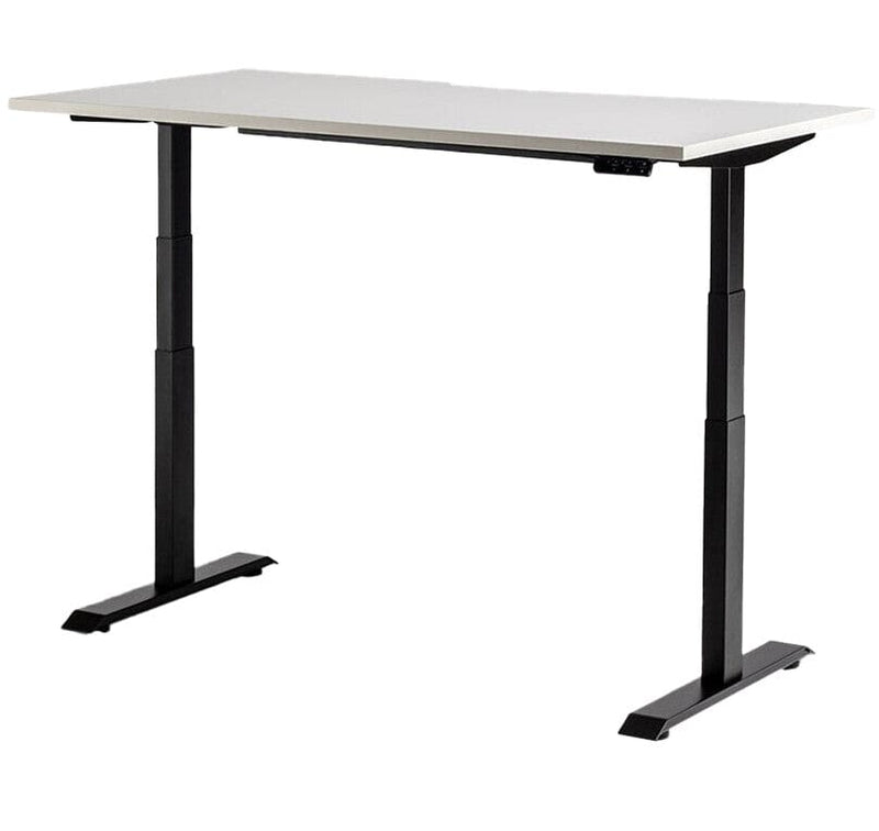 Rise Individual Standing Desk 1800 x 800 / White / Black