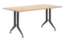 Shot Table 1600x800 / Refined Oak Naturale / Black