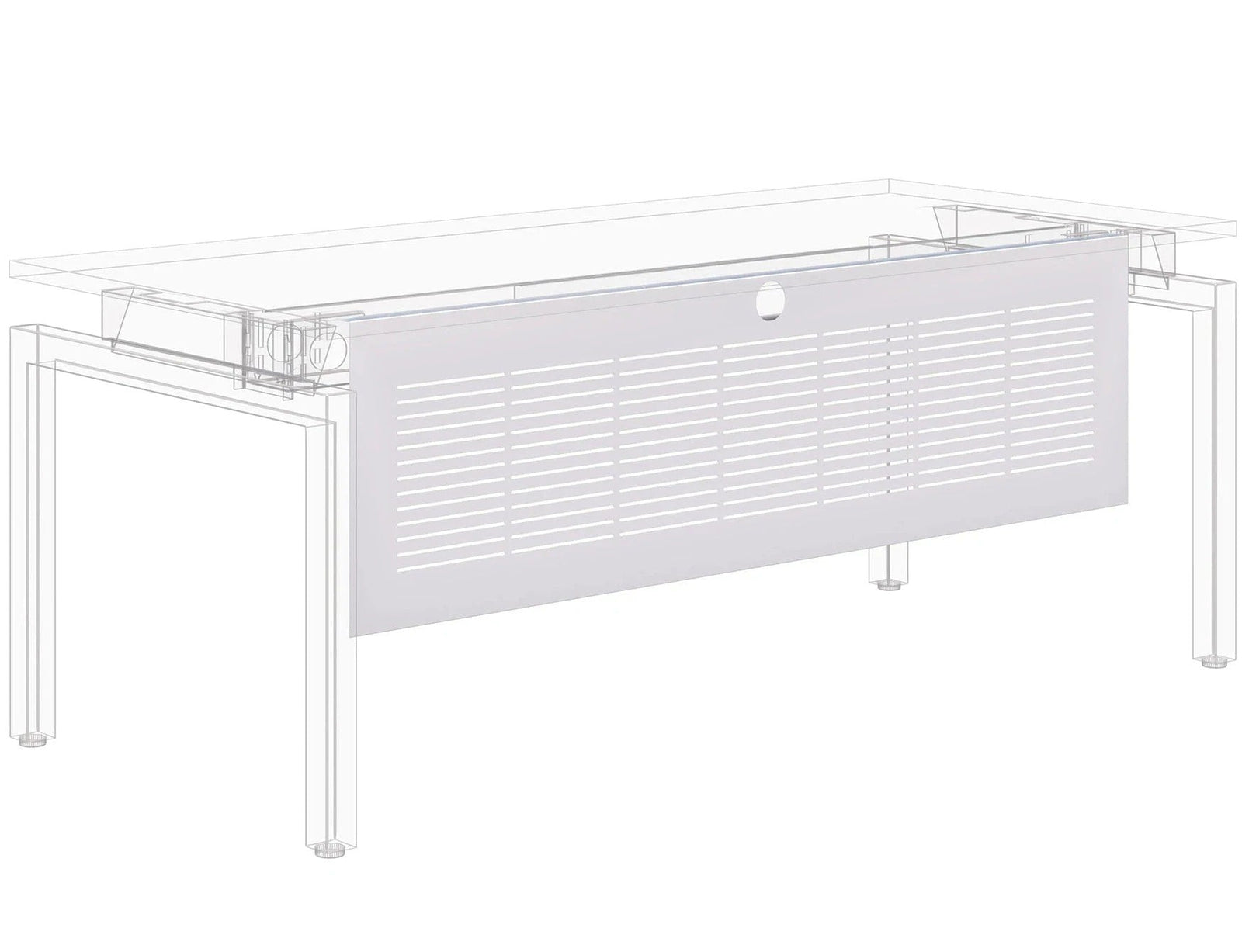 Slotted Metal Modesty Panel | Durable & Reliable | NZ