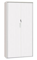 Tambour Cupboard White / 1020h x 900w x 500d mm